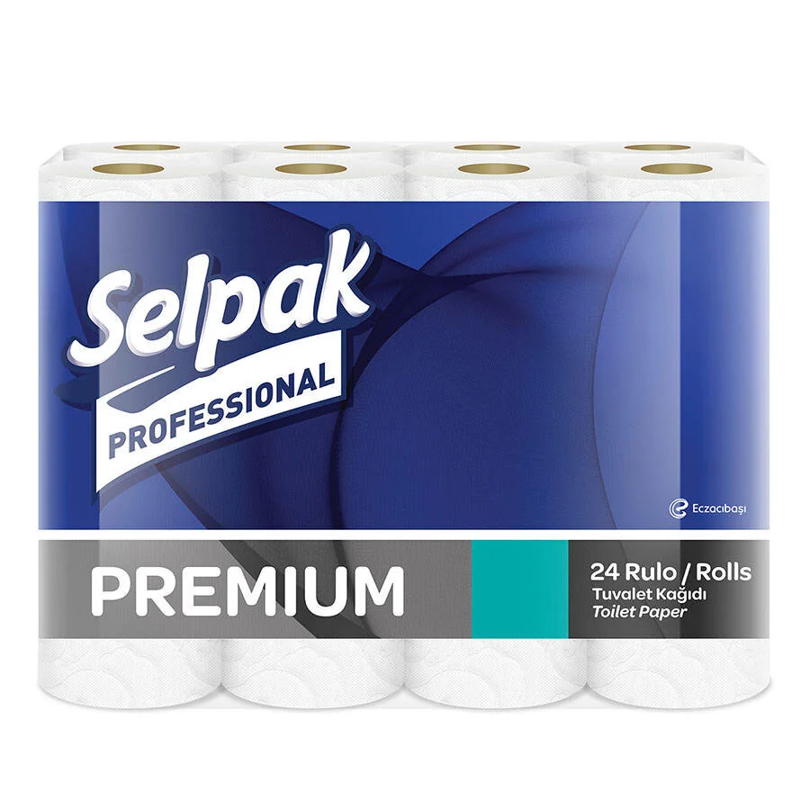 SELPAK PREMİUM 3 KATLI TUVALET KAĞIDI 24 Lİ 9,6*12,40 CM 150 YPRK 2,33 KG 7900251