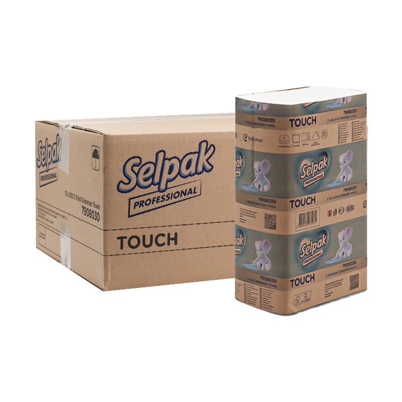 SELPAK TOUCH Z HAVLU 200 LÜ 20*24 CM KL 12 7908030